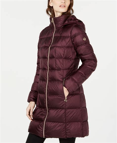 michael kors long hooded down coat|Michael kors down coats + FREE SHIPPING .